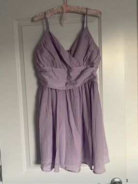 adorable lilac ballet style dress